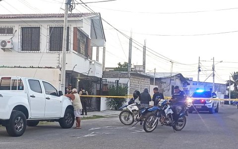 En el barrio Sindicato de Sales en Salinas los habitantes se mostraron muy nerviosos por el triple crimen ocurrido