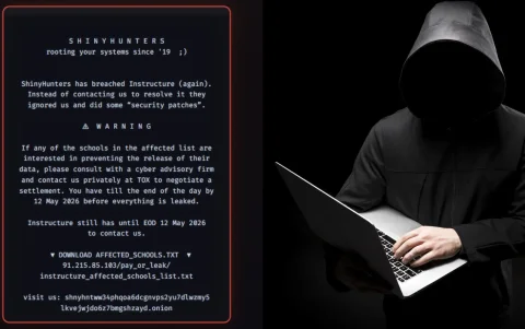 Comunicado de Shinyhunters en el portal web de Canvas LMS