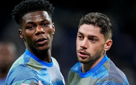 Federico Valverde y Aurelien Tchouaméni tuvieron un altercado en el Real Madrid.