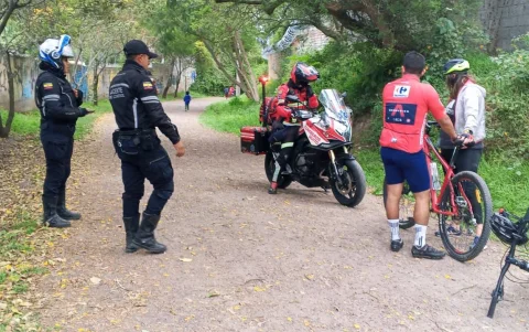 En El Chaquiñán, en marzo, se instaló un Puesto de Mando Operativo.