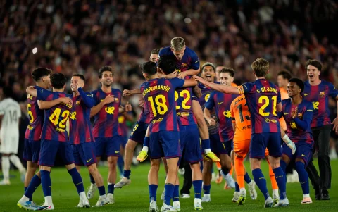FC Barcelona fue campeón de LaLiga frente al Real Madrid.
