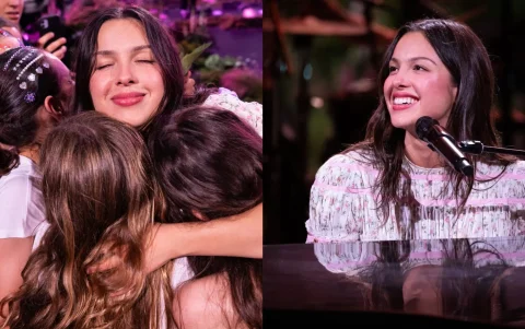 El show estuvo compuesto por segmentos acústicos, mientras que estéticamente el color dominante fue el rosa