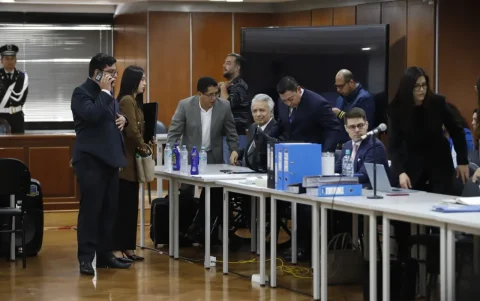 David Meza, abogado de Lenín Moreno, sostuvo ante la Corte Nacional que la Fiscalía no ha presentado pruebas que vinculen al expresidente con actos de cohecho en el caso Sinohydro.