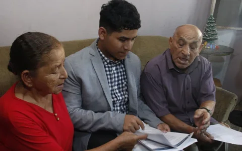 Joaquín ha recibido el apoyo de sus abuelos, Luis y Bélgica, en todos sus sueños.