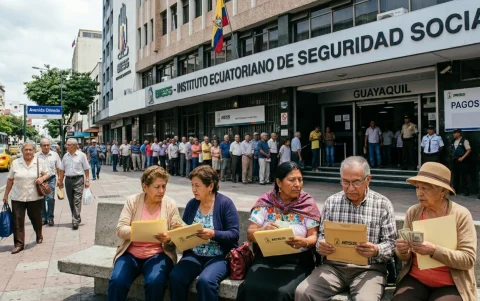 Jubilados en Guayaquil analizan sus documentos de retiro ante la necesidad de una planificación estratégica que garantice una pensión digna.