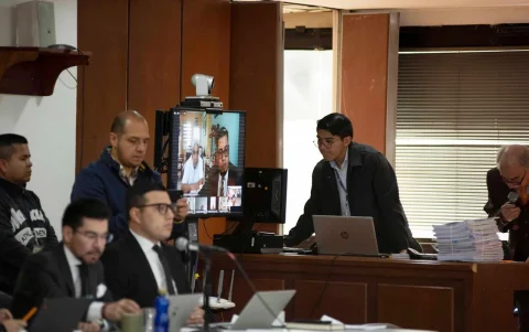 Audiencia del juicio del caso Sinohydro en la Corte Nacional de Justicia, donde continúan los testimonios y la presentación de pruebas por el presunto delito de cohecho.