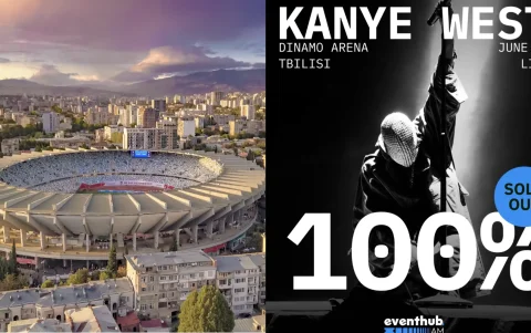 A pesar del rechazo el Dinamo Arena de Kanye West completó su capacidad al 100%