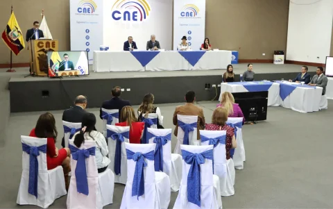 El Pleno del CNE fue el encargado de tomar la decisión de la cancelación del movimiento Construye.