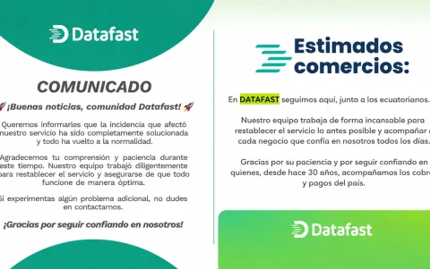 La empresa publicó sus comunicados en sus historias de Instagram.