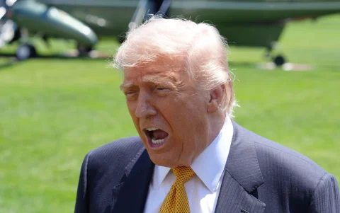 El presidente de Estados Unidos, Donald Trump.