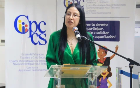 La postulante a Fiscal General, Inés Maritza Romero.
