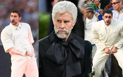 Looks de Bad Bunny realizados por la marca española: Super Bowl y Met Gala 2026