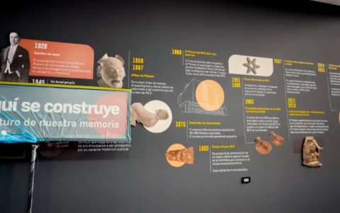 Autoridades convocan a estudiantes y ciudadanos para socializar el proyecto del futuro Museo Nacional en Quito.