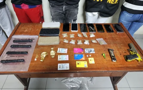Banda exigía pagos a comerciantes en Lima con armas y explosivos.