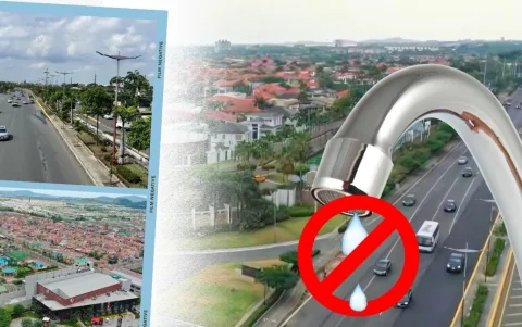El corte de agua afectará a decenas de urbanizaciones.