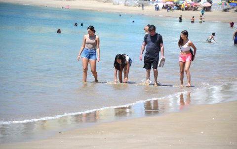 Se espera una gran concurrencia en los balnearios peninsulares en el feriado por la Batalla del Pichincha