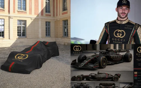 Arte conceptual de Gucci Racing, aunque este aún no ha sido confirmado