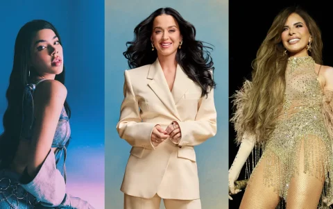 Otras artistas femeninas invitadas con Kenia OS y Gloria Trevi