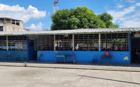 En estas aulas funcionaban octavo y noveno de básica donde Pacho estudió.