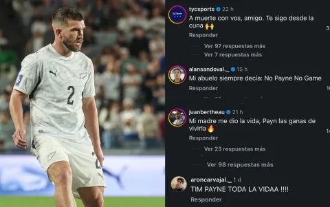 Los comentarios de apoyo al defesan abarcan gran parte del público latino, con figuras propias del futbol y del Internet (influencers)