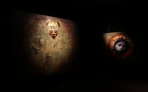 El artista asegura que la exposición empezó a gestarse en 2023, tras una muestra que realizó en Estados Unidos, titulada El Dorado.