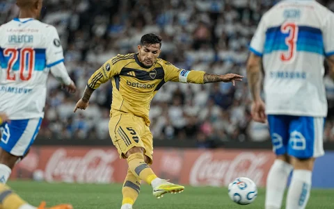 Leandro Paredes lidera a Boca Juniors desde el mediocampo.