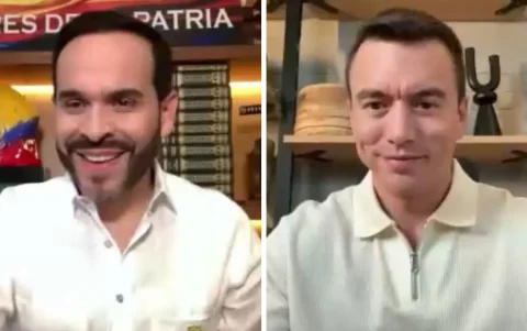 El presidente de Ecuador, Daniel Noboa, se reunió con Abelardo de la Espriella durante las elecciones presidenciales de Colombia.