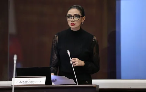 Jhajaira Urresta, asambleísta excorreísta.