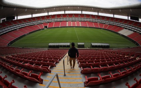 El estadio Chivas, sede de choques en el Grupo H del Mundial 2026.