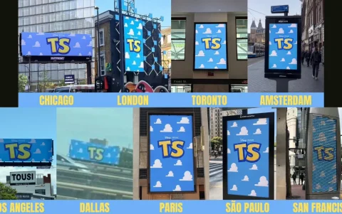 Todos los carteles con las siglas