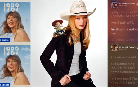 Cambio en la portada de '1989 (Taylor's Version) y las