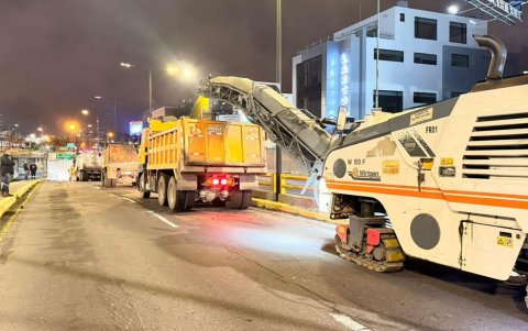 El cierre de un nuevo tramo de la av. Oswaldo Guayasamín tendrá un contraflujo en Cumbayá y durará 15 días.
