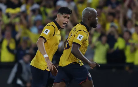 Enner Valencia es el referente en ataque de la selección ecuatoriana.
