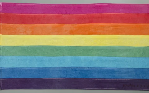 Gilbert Baker creó la primera bandera arcoíris en San Francisco