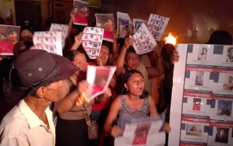Familiares y moradores exigen respuestas por los ocho jóvenes desaparecidos tras viajar a Milagro