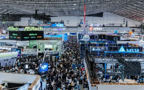 Arena de la Computex Taipei en el 2025