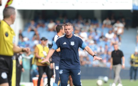 Cristian Nasuti, entrenador interino de Emelec.