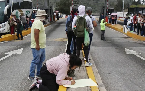 La CNTE mantiene una serie de protestas y acciones de presión en distintos puntos del país.