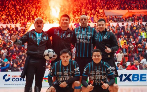 Riobamba Hieleros es el equipo revelación del Apertura de la Liga Nacional de Ecuavóley