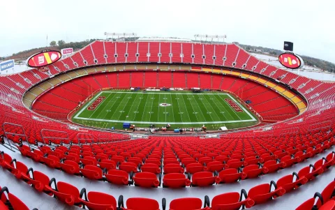 El Arrowhead Stadium de Kansas, donde Ecuador y Curazao jugarán su partido correspondiente al Grupo E del Mundial 2026.q