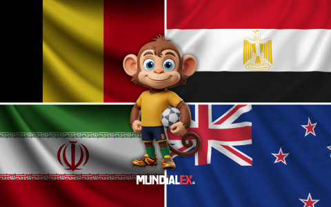 Bélgica, Egipto, Irán y Nueva Zelanda conforman el Grupo G del Mundial 2026. Siga la cobertura en MundialEX.