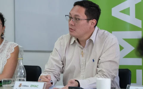 El alcalde de Cuenca, Cristian Zamora, presentó un recurso de ampliación de la sentencia del TCE que le suspendió sus derechos políticos por una denuncia de violencia política de género.