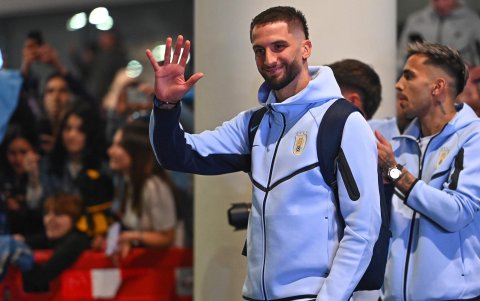 Rodrigo Bentancur, de Uruguay, que juega hoy en el Mundial 2026.