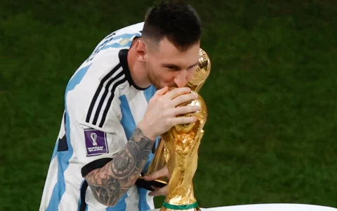 Lionel Messi, futbolista argentino.