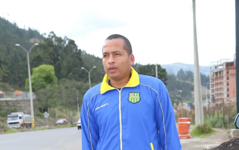 Jerson Stacio exjugador y actual entrenador de fútbol.