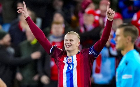 Erling Haaland, estrella del fútbol de Noruega.
