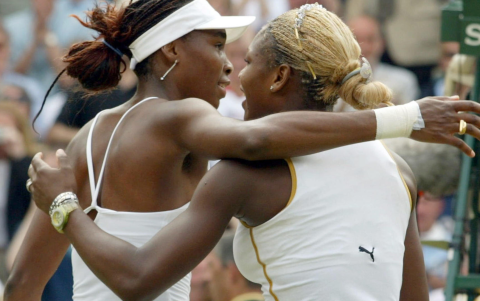Las hermanas Williams son seis veces campeonas en el torneo de dobles en Wimbledon