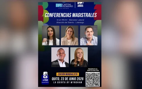La Expo Capital Humano celebra su décima edición en Quito, con más de 150 líderes del sector corporativo.