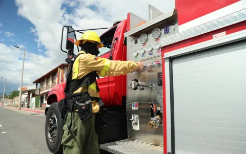 Prevención. Patrullajes preventivos refuerzan vigilancia en zonas vulnerables de Tumbaco durante el verano.