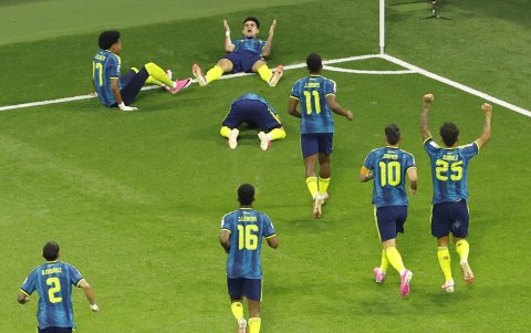 Mundial 2026: Colombia celebró ante Uzbekistán.